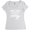 come to dark side we have pi Women's Triblend Scoop T-shirt