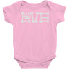 love dogs Baby Onesie