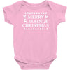 merry elfin christmas Baby Onesie