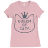 queen of cats Ladies Fitted T-Shirt