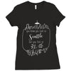 LA (f90) Ladies Fitted T-Shirt