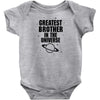 Greatest Brother In The Universe Baby Onesie