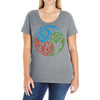 balance of power clearance Ladies Curvy T-Shirt
