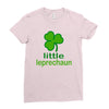 little leprechaun Ladies Fitted T-Shirt