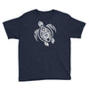 hawaiian turtle tribal art Youth Tee