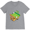 pre computers V-Neck Tee