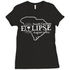 south carolina eclipse Ladies Fitted T-Shirt