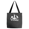 teamwork   mens funny Tote Bags