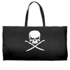 biker pirate skull bones swords Weekender Totes