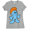 mr (2) Ladies Fitted T-Shirt