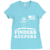 moon finders keepers Ladies Fitted T-Shirt