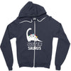 Sister Saurus Zipper Hoodie