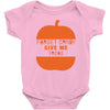 halloween forget candy give me tacos pumpkin Baby Bodysuit