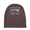 fast food funny Baby Beanies