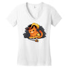 puss in boot Women's V-Neck T-Shirt