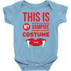 this is my vampire costume Baby Onesie