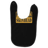 caution skinhead, ideal birthday gift or present Baby Bibs