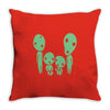 kodama family ghibli Throw Pillow