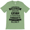 Super Cool Gran Of A Freaking Awesome Granddaughter T-Shirt