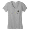 chicken xing Women's V-Neck T-Shirt