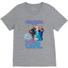 grandpa of the birthday girl V-Neck Tee