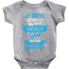 My Sister Is Totally My Most Favorite Girl Baby Onesie