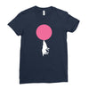 bubble moon Ladies Fitted T-Shirt