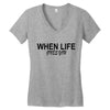 gives you Women's V-Neck T-Shirt