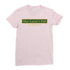 mac larens pub Ladies Fitted T-Shirt