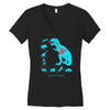 t rex diet Women's V-Neck T-Shirt