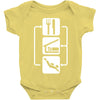 v2 eat sleep scuba dive Baby Onesie