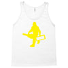 sasquatch guitar gear  funny bigfoot yeti comic monster retro Tank Top