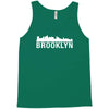 brooklyn city skyline silhouette Tank Top