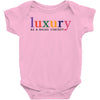 Luxury As A Croad Concept Baby Bodysuit