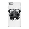 training to beat goku iPhone 7 Case
