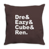 dre eazy cube rendre eazy cube ren Throw Pillow