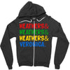 heathers girls and veronica Zipper Hoodie