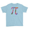 spring pi tshirts  flowery colorful pi day gifts Youth Tee