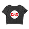 black red Crop Top