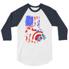 i'm the captain in the war 3/4 Sleeve Shirt