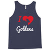 i love goldens Tank Top