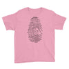 darwin's fingerprint Youth Tee