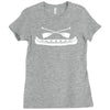kanu wasser see rudern fun sport outdoor wassersport paddeln Ladies Fitted T-Shirt
