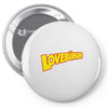 love burger Pin-back button