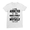 i was addicted to the hokey pokey Ladies Fitted T-Shirt