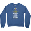 Camping Rules Crewneck Sweatshirt