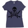pi rate pirate Ladies Fitted T-Shirt