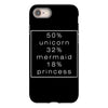50 % unicorn (White) iPhone 8