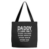 I Love You Daddy Tote Bags