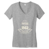 premium vintage 1952 classic perfectly aged limited edition Women's V-Neck T-Shirt